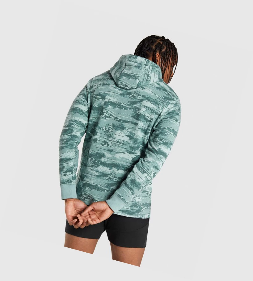 Sudadera Con Capucha Gymshark Chalk Hombre Verdes Claro | FWDRJPG-98