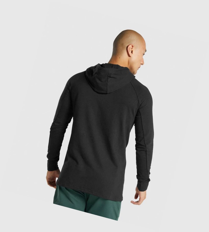 Sudadera Con Capucha Gymshark Critical 2.0 Hombre Negros | FGHOXPL-31