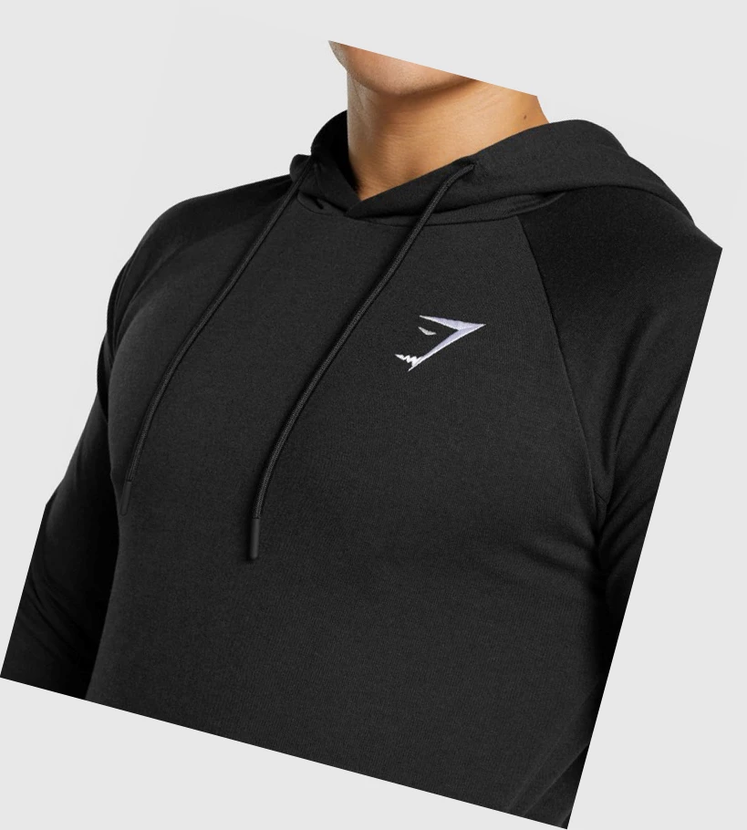 Sudadera Con Capucha Gymshark Critical 2.0 Hombre Negros | FGHOXPL-31