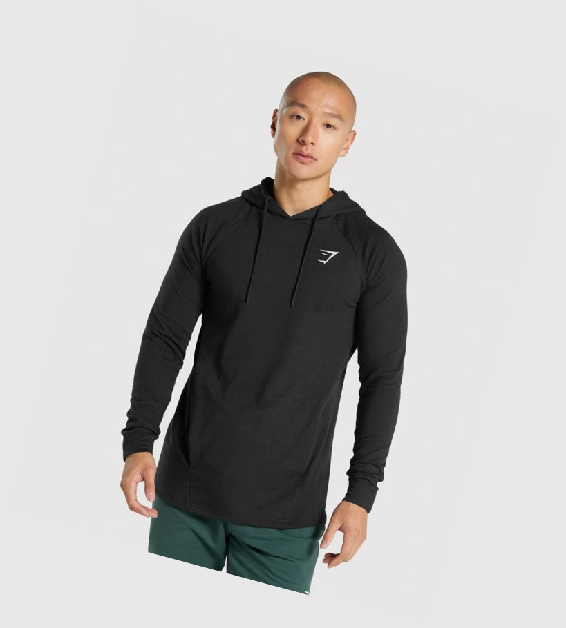 Sudadera Con Capucha Gymshark Critical 2.0 Hombre Negros | FGHOXPL-31