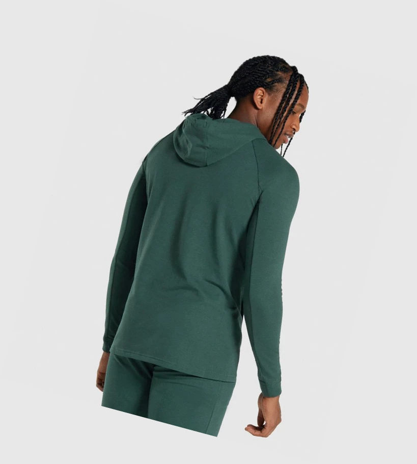 Sudadera Con Capucha Gymshark Critical 2.0 Hombre Verdes Oscuro | XWUVJYK-71