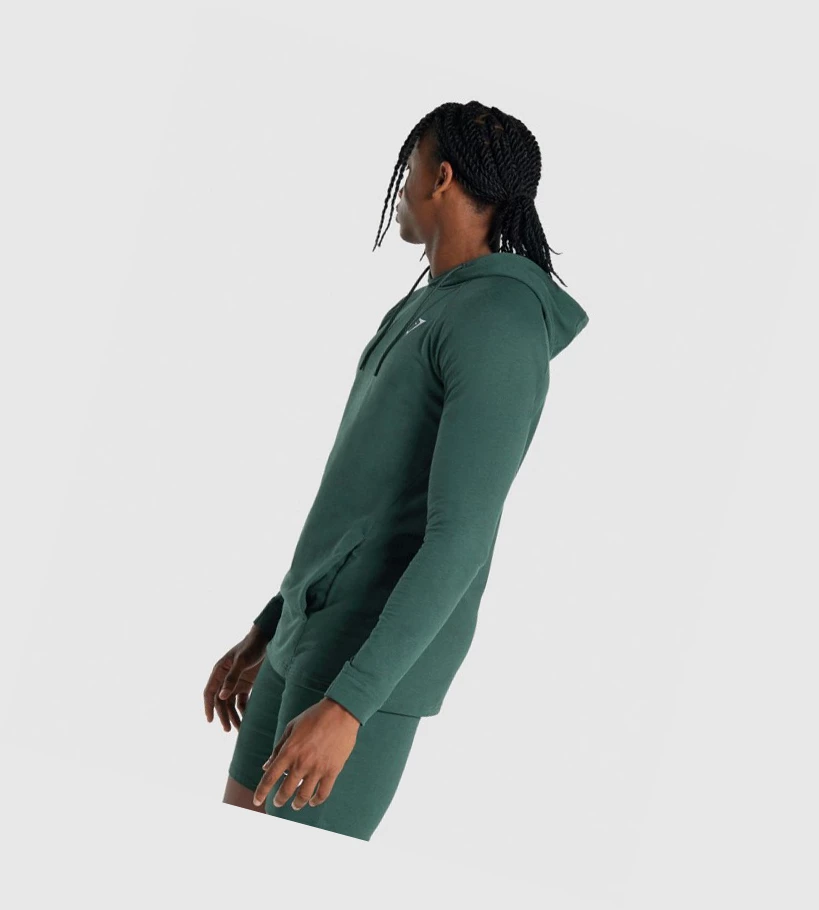 Sudadera Con Capucha Gymshark Critical 2.0 Hombre Verdes Oscuro | XWUVJYK-71