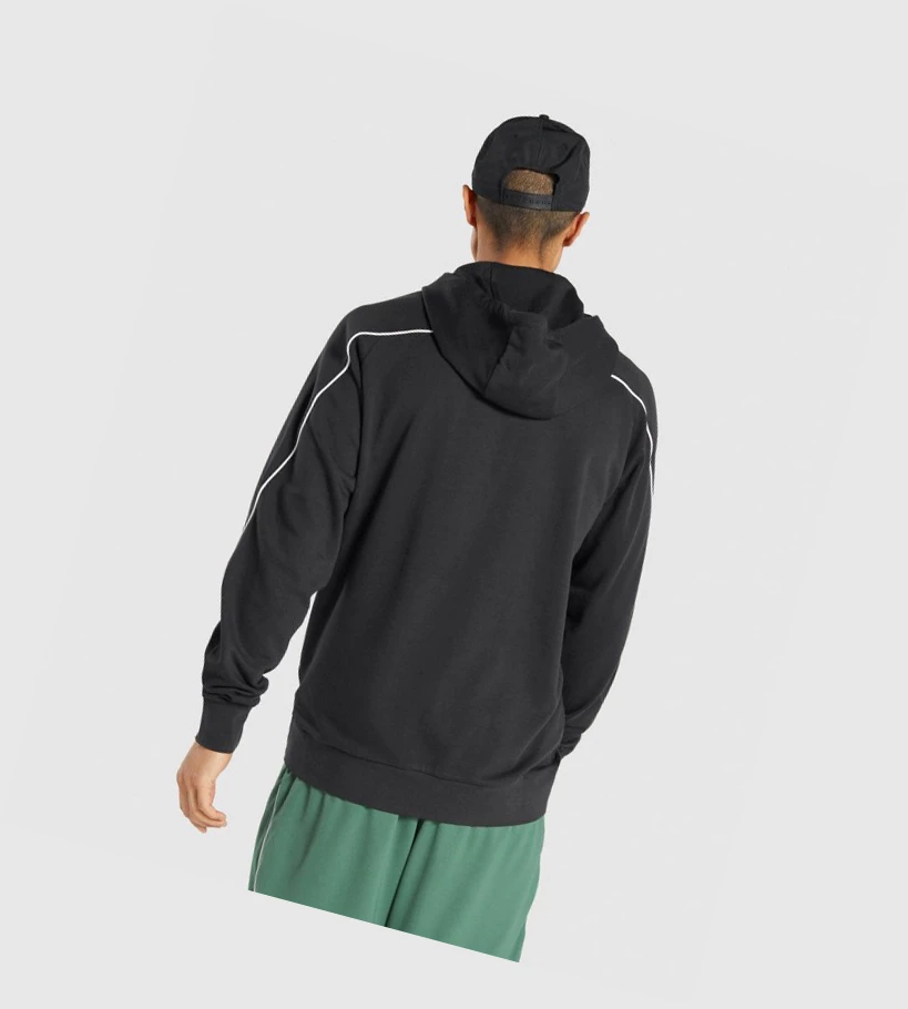 Sudadera Con Capucha Gymshark Recess Hombre Negros | MZOXEDS-54