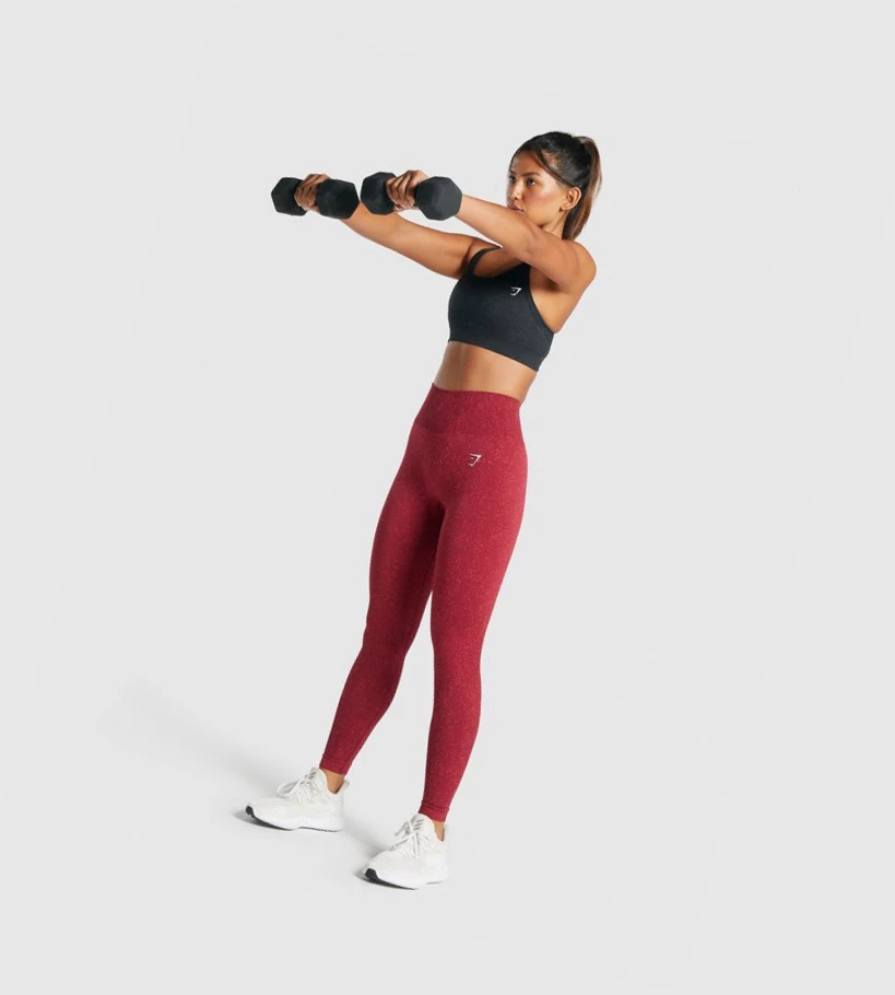 Sujetadores Deportivos Gymshark Adapt Fleck Seamless Mujer Negros | NITWZRC-60