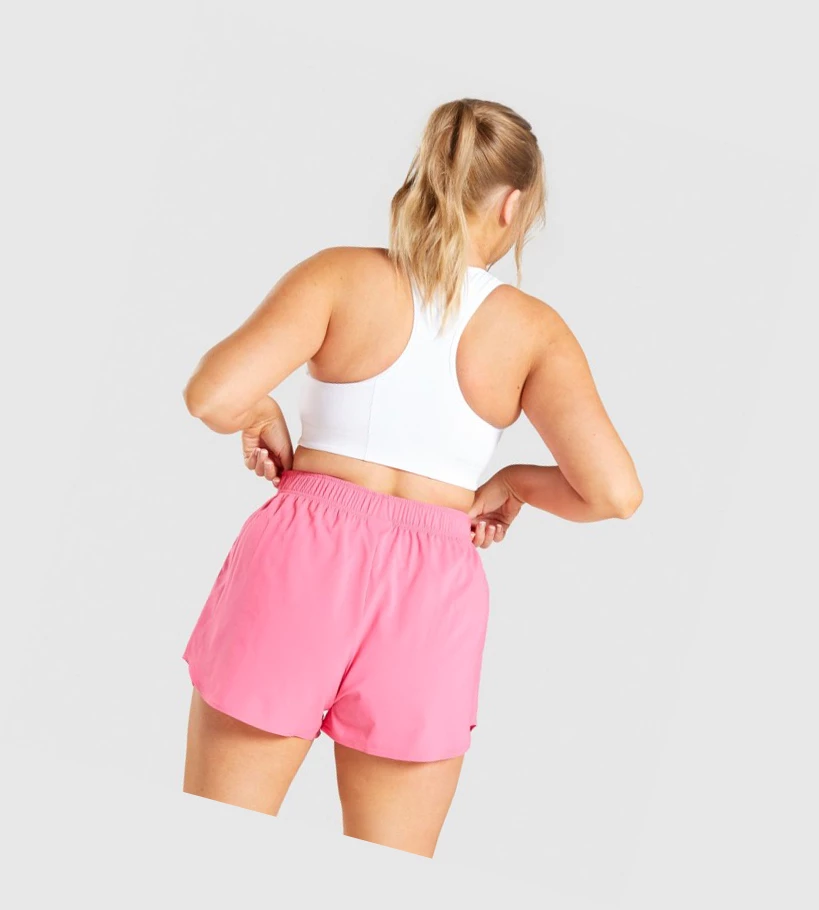 Sujetadores Deportivos Gymshark Essential Racer Back Entrenamiento Mujer Blancos | AGSRWZP-84