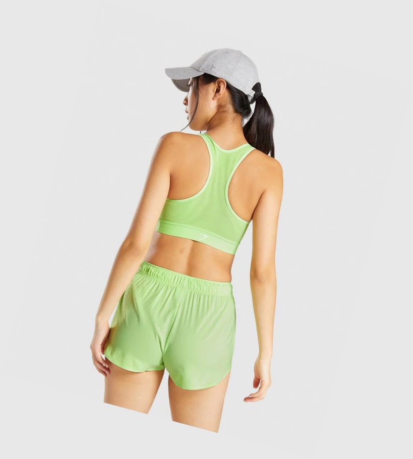 Sujetadores Deportivos Gymshark Ligeros High Support Entrenamiento Mujer Verdes | CZOIBRA-82