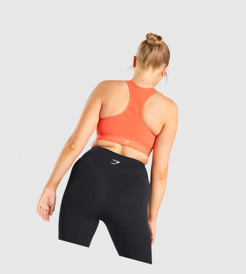 Sujetadores Deportivos Gymshark Ligeros High Support Entrenamiento Mujer Naranjas | UASMRPG-79