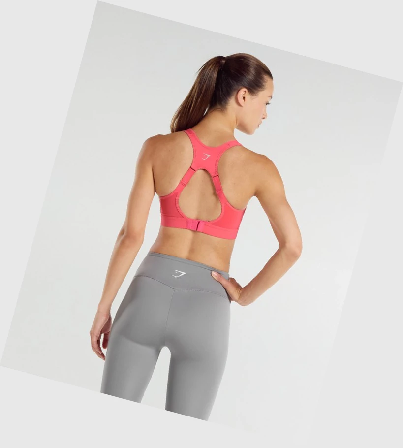 Sujetadores Deportivos Gymshark Open Back Entrenamiento Mujer Rosas | OUDWCHY-68