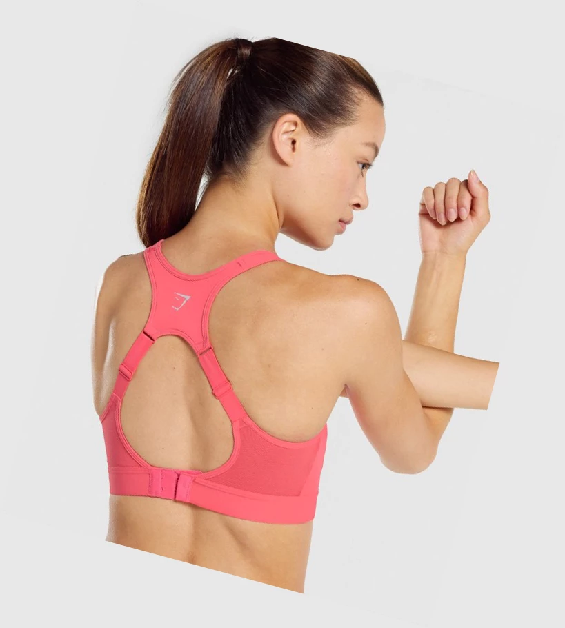 Sujetadores Deportivos Gymshark Open Back Entrenamiento Mujer Rosas | OUDWCHY-68